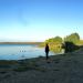 Песчаный пляж в городе Екатеринбург