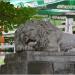 Скульптури левів в місті Львів