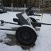 Трофейная немецкая противотанковая артиллерия в городе Москва