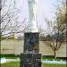 Sculpture Virgin Mary with Baby in Zhytomyr city