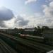 Пешеходный мост в городе Мураши