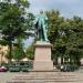 Statue of Henrik Wergeland in Oslo city