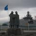 Looking Seawards Sculpture in Reykjavik city