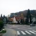 Wymalowane rondo in Sopot city