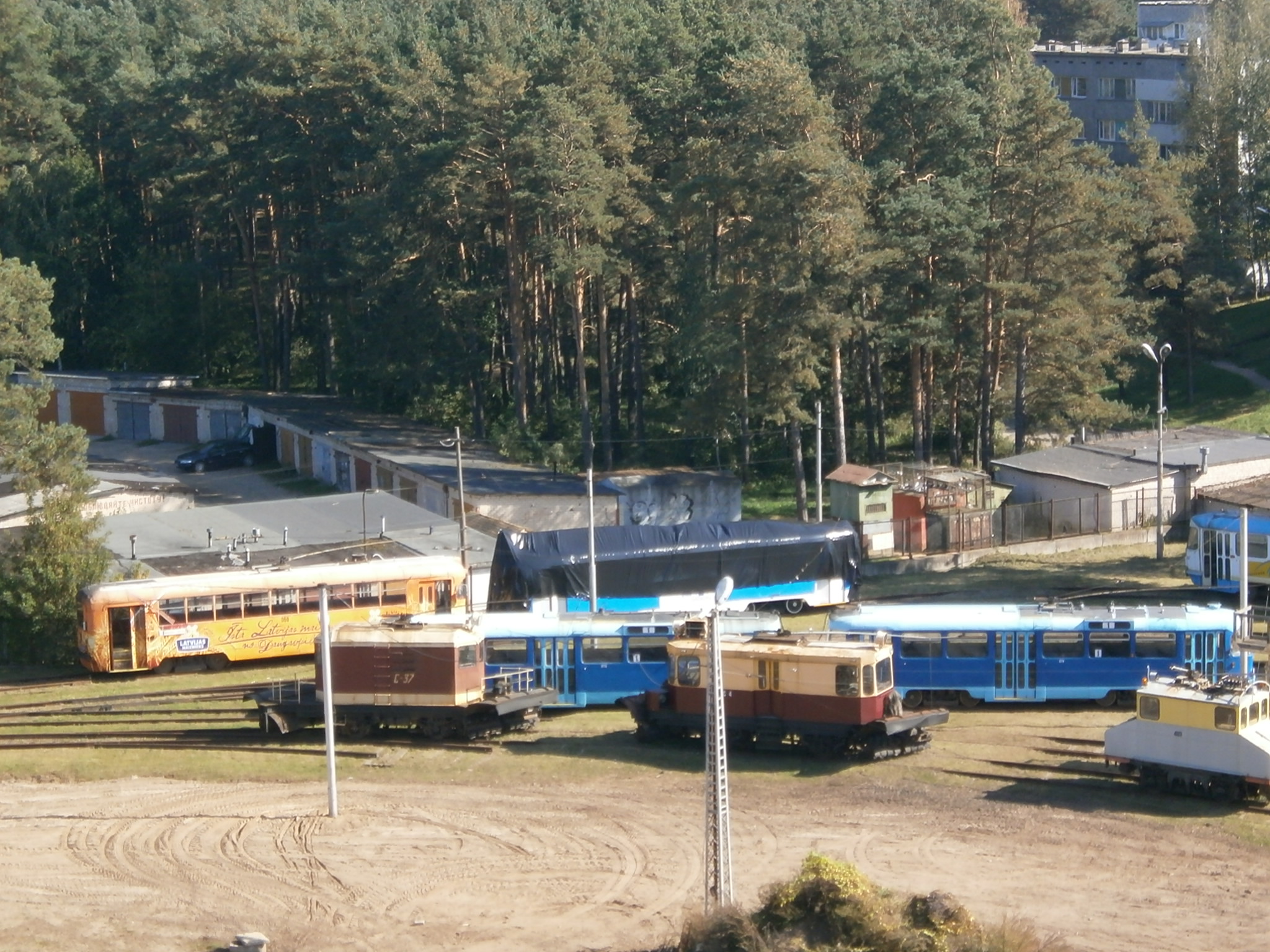 Tramvaju depo - Daugavpils
