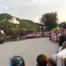 Деревья на набережной в городе Святогорск