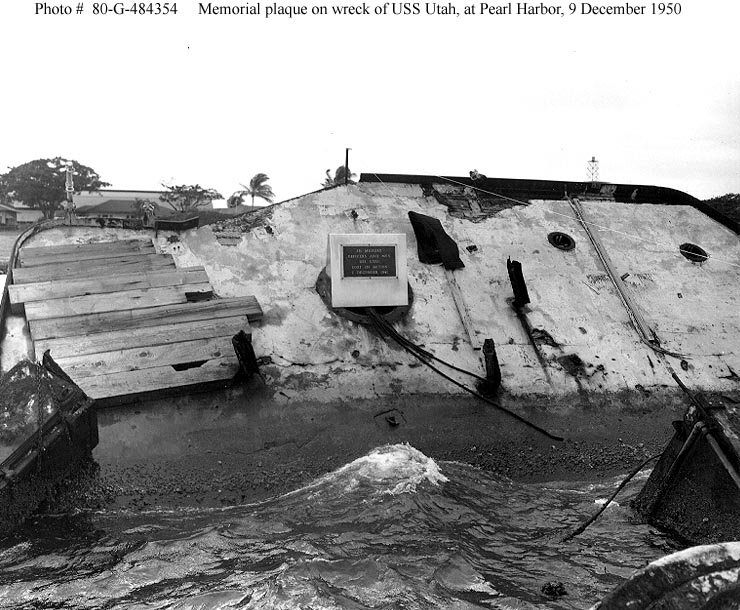 Wreck Of Uss Utah Ag 18 Second World War 1939 1945 Military