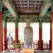 Standing Stone Bosal Statue of Jeungsimsa in Gwangju city