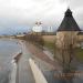 Нижняя набережная в городе Псков