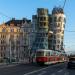 Dancing House Hotel (Ginger and Fred) in Prague city