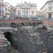 Parte scoperta dell'Anfiteatro Romano in Comune di Catania city