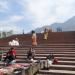 Wide Steps in Rishikesh city