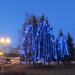 Ногодняя инсталяция 2016 в городе Гомель
