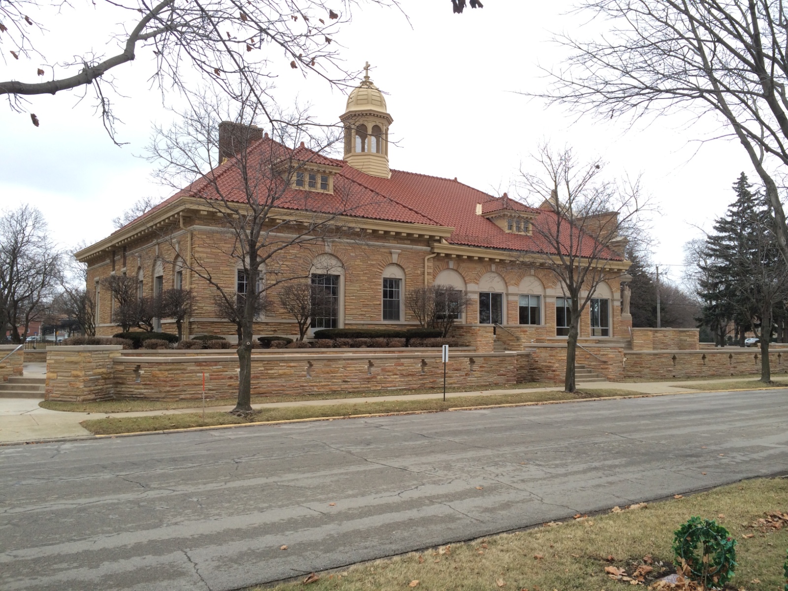Saint Adalbert Cemetery Administration Office Niles, Illinois