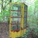 Phone booth in Prypiat city