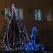 Новогодняя подсветка 2016 в городе Гомель
