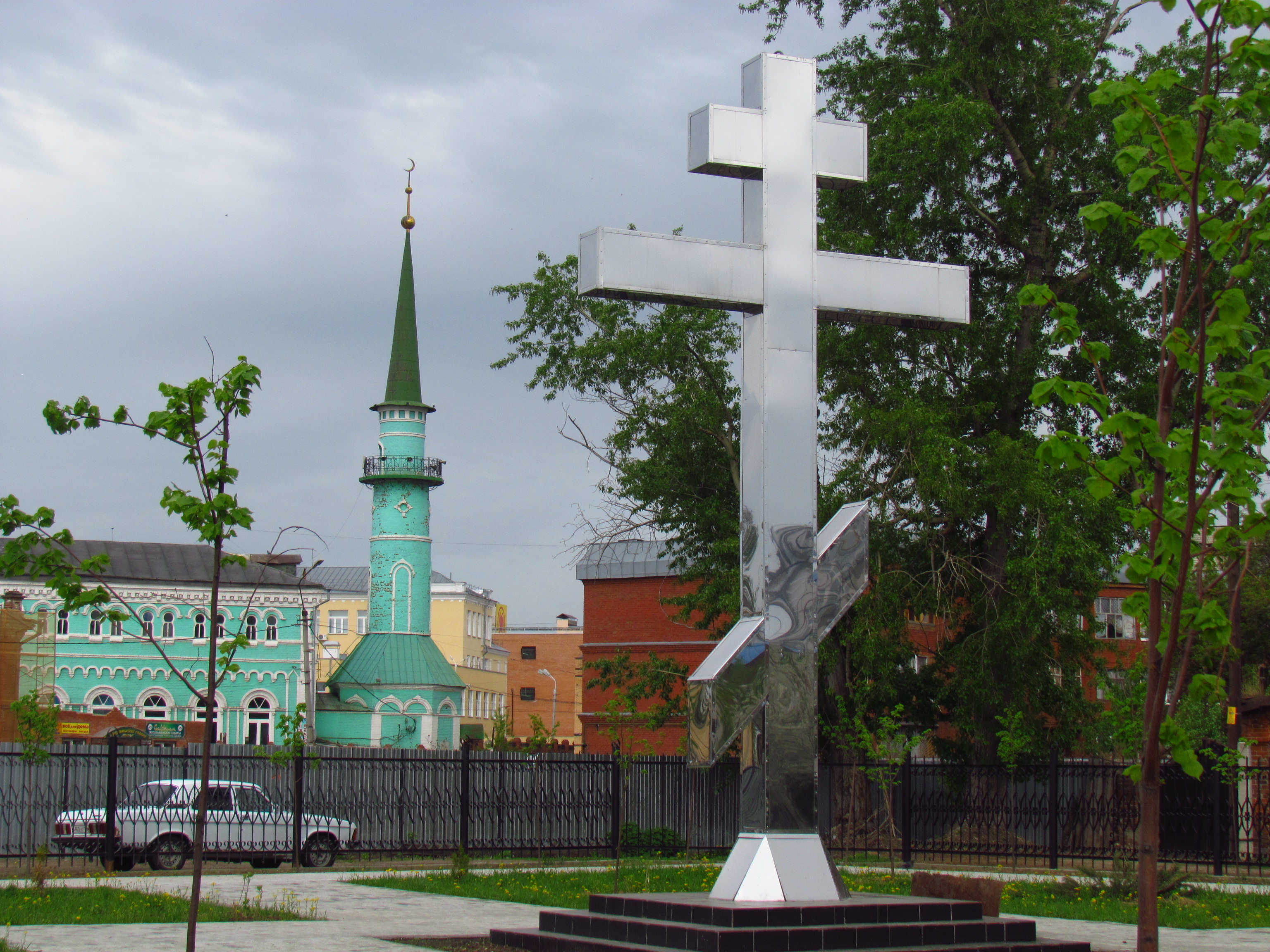 Фото на крест воронеж Поклонный крест - Казань