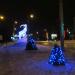 Новогодняя инсталяция 2015 в городе Гомель