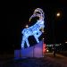 Новогодняя скульптура «Деревянный козёл» в городе Гомель