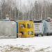 Площадка для мусорных контейнеров в городе Гомель