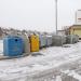 Площадка для мусорных контейнеров в городе Гомель