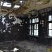 Снесённая сгоревшая средняя школа № 29 в городе Волгоград