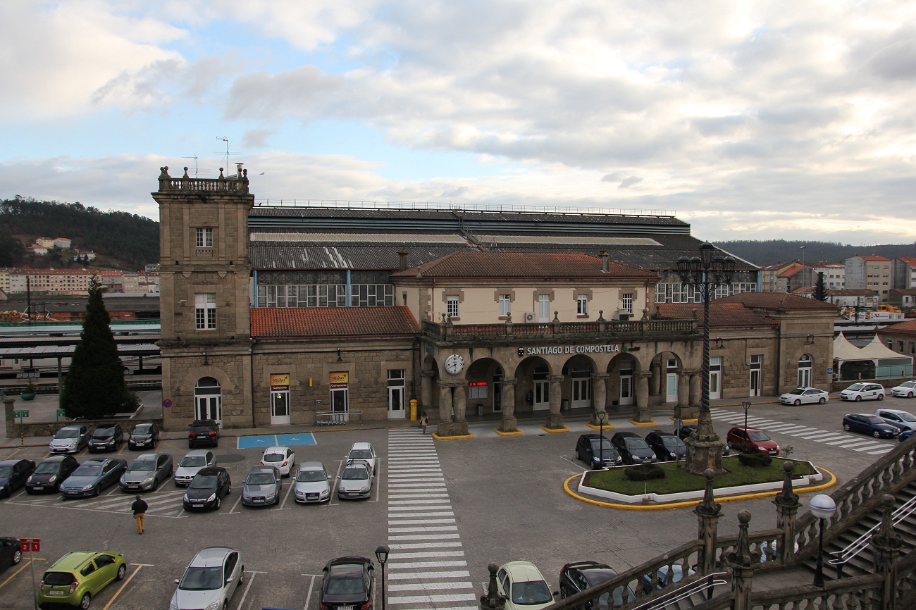 Standard and High Speed Train Station. Santiago de Compostela