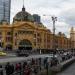 flinders clock and flinders street station in City of Melbourne, Victoria city