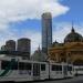 flinders clock and flinders street station in City of Melbourne, Victoria city