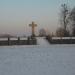 Большой каменный крест в городе Калининград