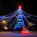 Новогодняя композиция «Дед Мороз и Снегурочка» 2016 в городе Гомель