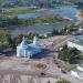Площадь Клавдии Назаровой в городе Остров