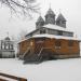 Территория церкви святого Николая в городе Сходница