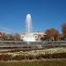 Plaza República Argentina en la ciudad de Madrid