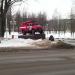 Памятник пожарной машине в городе Белгород