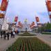 Аллея перед собором Ф. Ушакова в городе Саранск
