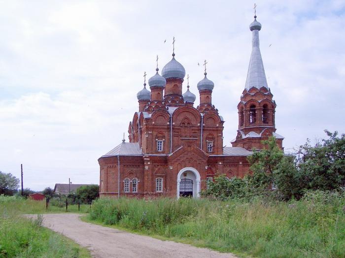 Деревянный храм Озерки Калужская область