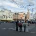 Petrovskiye Vorota Square in Moscow city