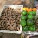 Market on the road in Phnom Penh city