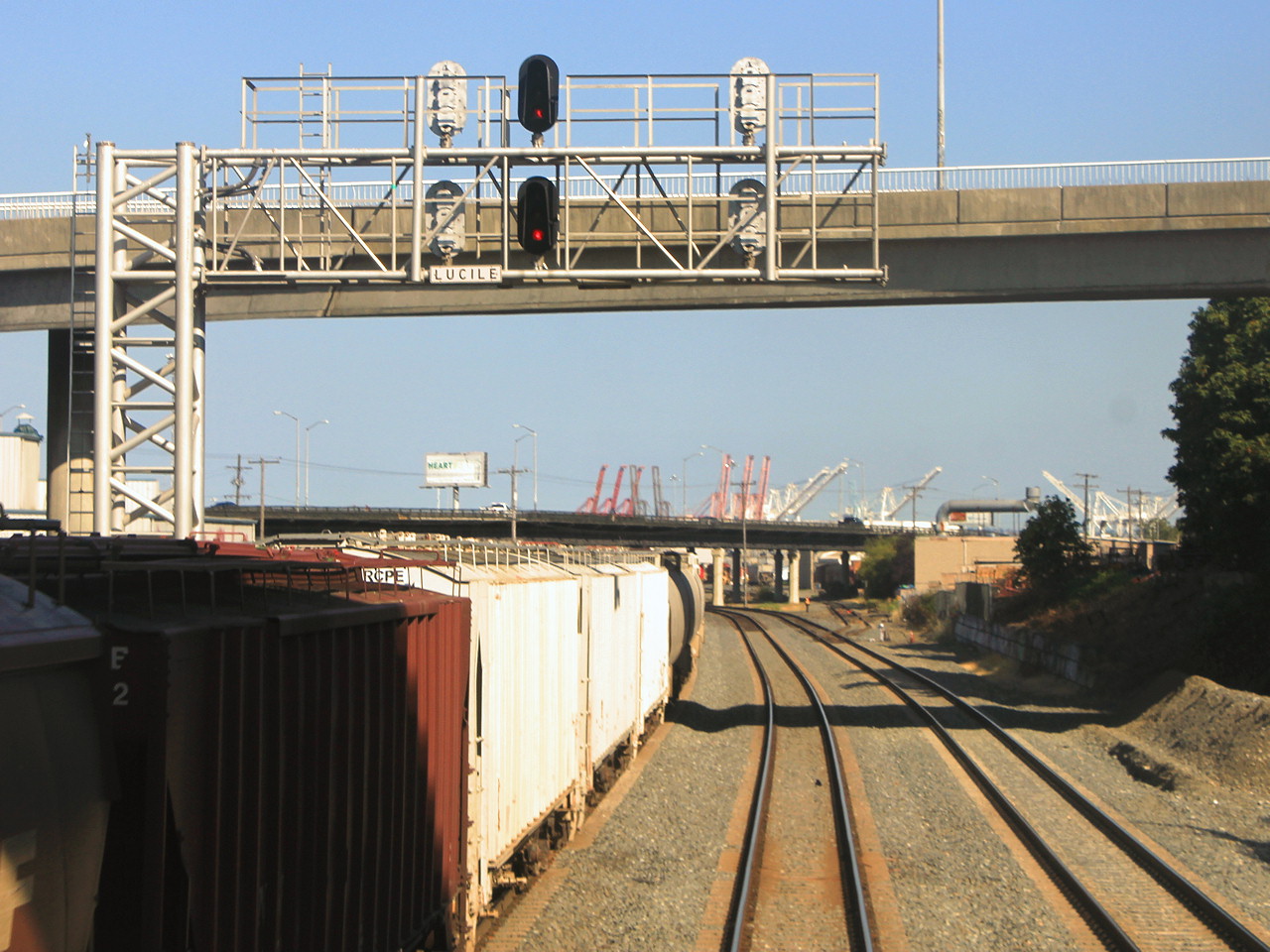 BNSF LUCILE Interlocking Seattle, Washington