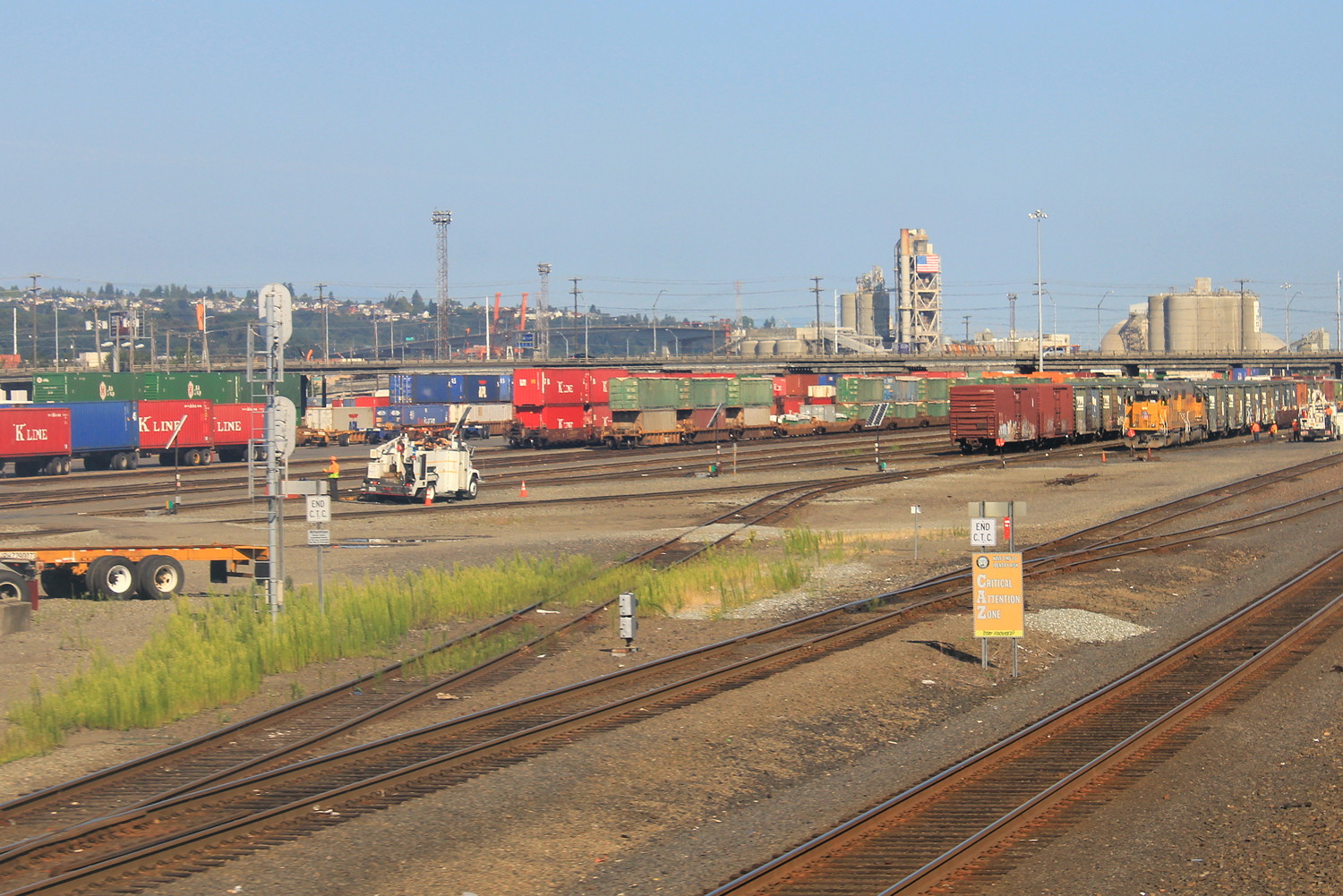 BNSF LUCILE Interlocking Seattle, Washington