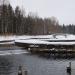 Водопад в городе Гатчина