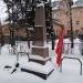 Обелиск ученикам школы им. А. П. Чехова, павшим во время Великой Отечественной войны в городе Истра