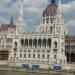 Parliament from Danube (en) in Budapest city