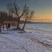 Центральный пляж в городе Новая Каховка