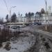 Парковка у монастыря в городе Истра