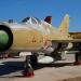 MIG-21 SPS Fishbed en la ciudad de Madrid