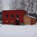 Заброшенное двухэтажное здание в городе Истра