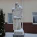 Скульптура Леонардо да Винчи в городе Истра