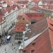 Church tower in Prague city